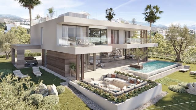4 soverom Villa til salgs i Manilva med svømmebasseng garasje - € 999 000 (Ref: 9140242)