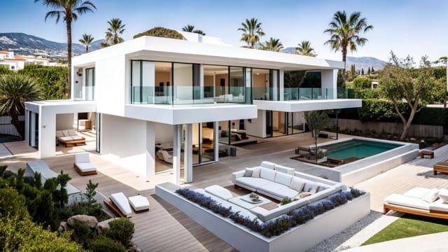 5 soveværelse Villa til salg i Golden Mile, Marbella med swimmingpool garage - € 4.995.000 (Ref: 9140243)