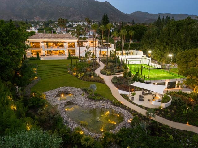 8 Zimmer Villa zu verkaufen in Golden Mile, Marbella mit Pool Garage - 19.500.000 € (Ref: 9140288)