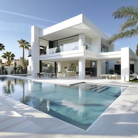 5 bedroom Villa for sale in Golden Mile, Marbella with pool garage - € 3,995,000 (Ref: 9140343)