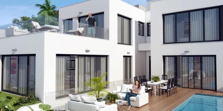 3 makuuhuone Huvila myytävänä paikassa Mijas mukana uima-altaan 
autotalli - 625 000 € (Ref: 9404898)