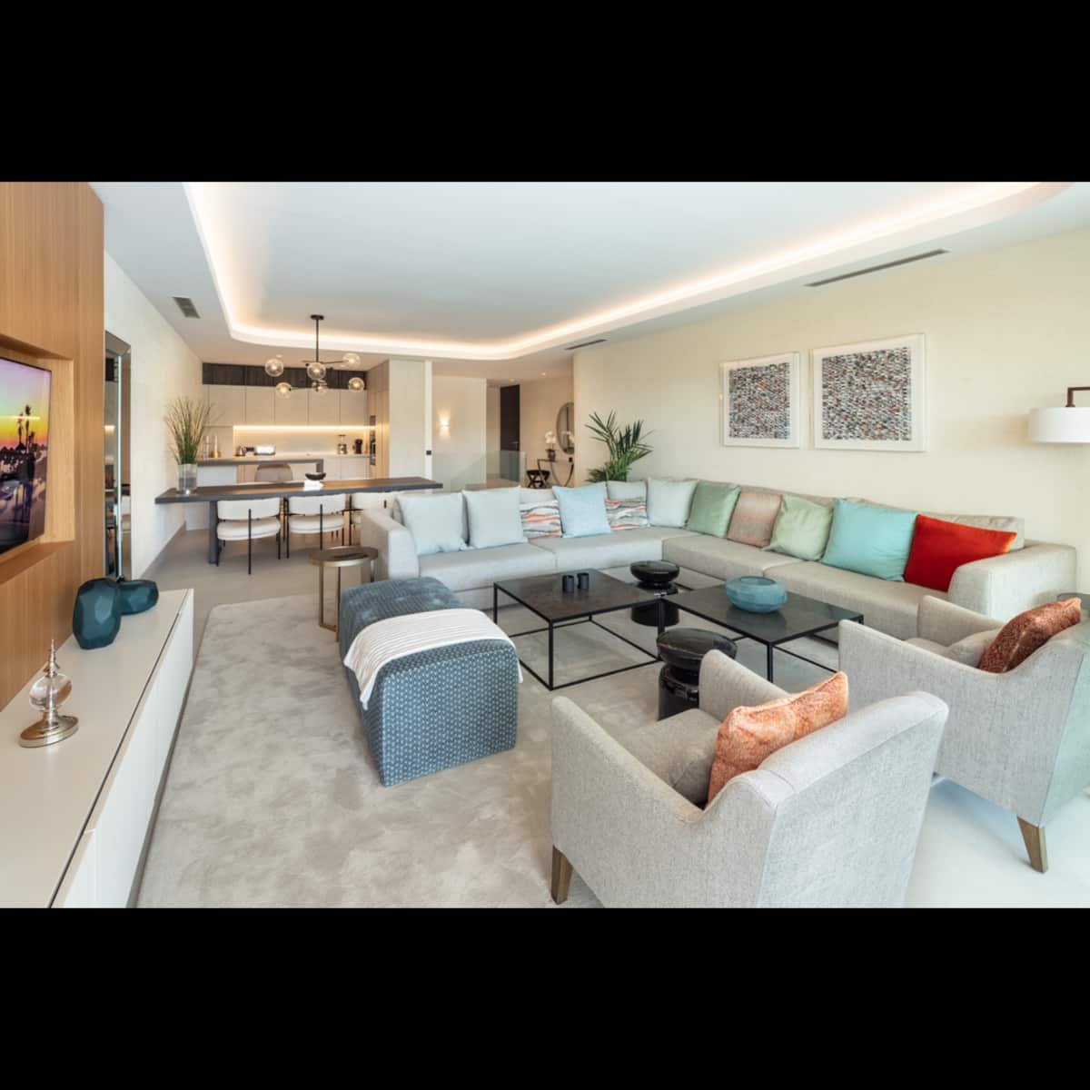 4 soverom Leilighet til salgs i Golden Mile med svømmebasseng garasje - € 2 350 000 (Ref: 9405456)