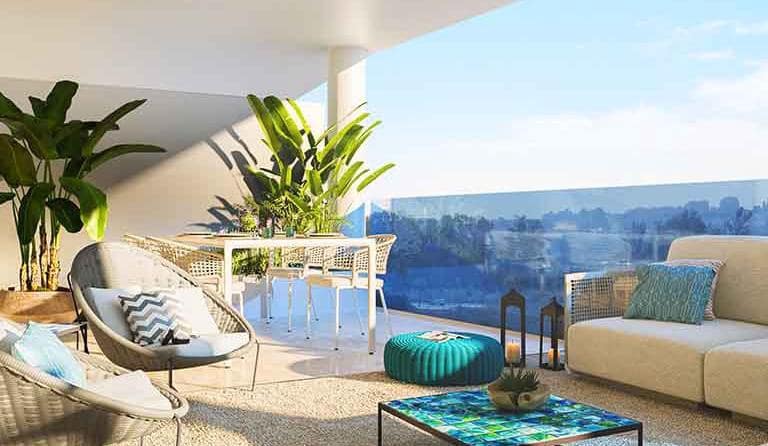 Apartamento de 2 habitaciones en Mijas Costa en venta con piscina garaje - 205.600 € (Ref: 9405546)