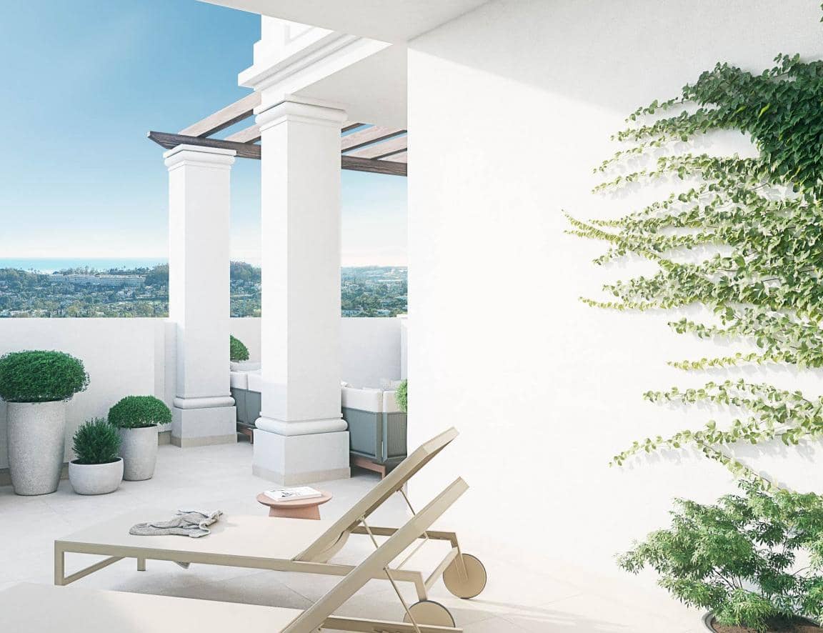 3 sypialnia Apartament na sprzedaż w Nueva Andalucia z basenem garażem - 450 000 € (Ref: 9405651)