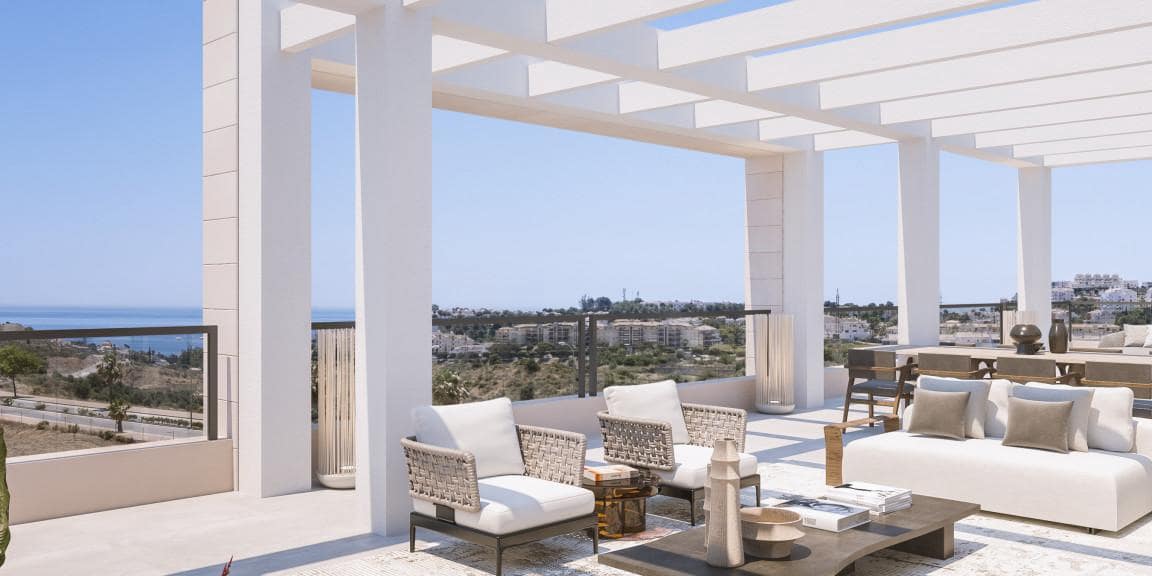 3 soveværelse Lejlighed til salg i La Cala de Mijas med swimmingpool garage - € 292.800 (Ref: 9405710)