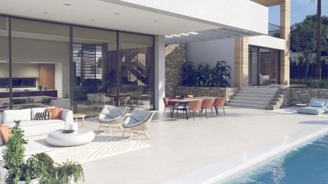 4 sypialnia Willa na sprzedaż w Marbella z basenem garażem - 2 495 000 € (Ref: 9447565)