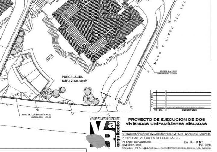 Byggetomt til salgs i Nueva Andalucia - € 1 050 000 (Ref: 9447843)