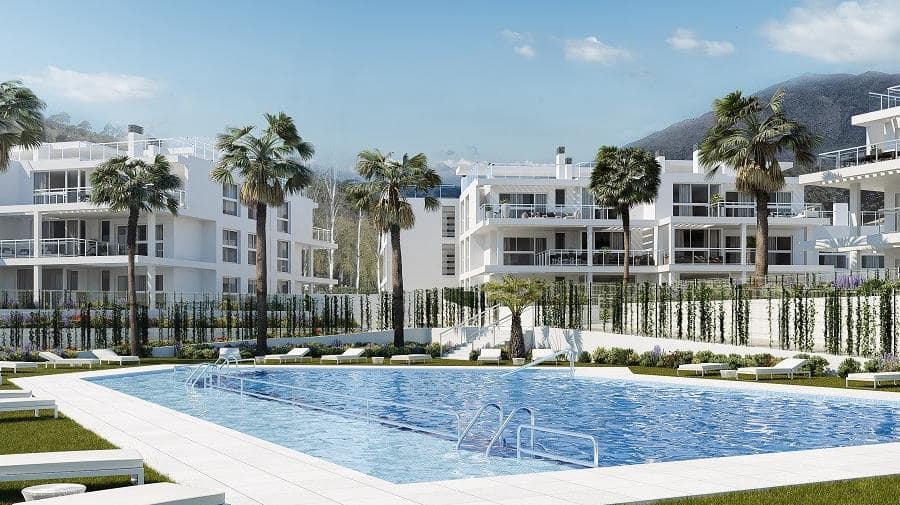 2 sypialnia Penthouse na sprzedaż w Benahavis z basenem garażem - 245 000 € (Ref: 9447894)