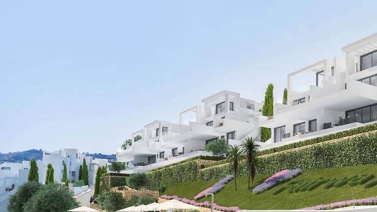 Apartamento de 3 habitaciones en Mijas Costa en venta con piscina garaje - 295.000 € (Ref: 9447965)