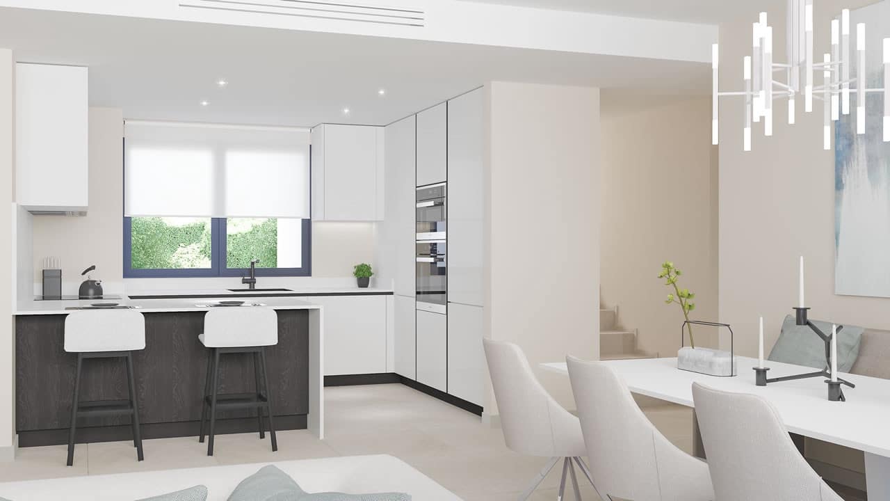 Apartamento de 3 habitaciones en Mijas Costa en venta con piscina garaje - 295.000 € (Ref: 9447965)