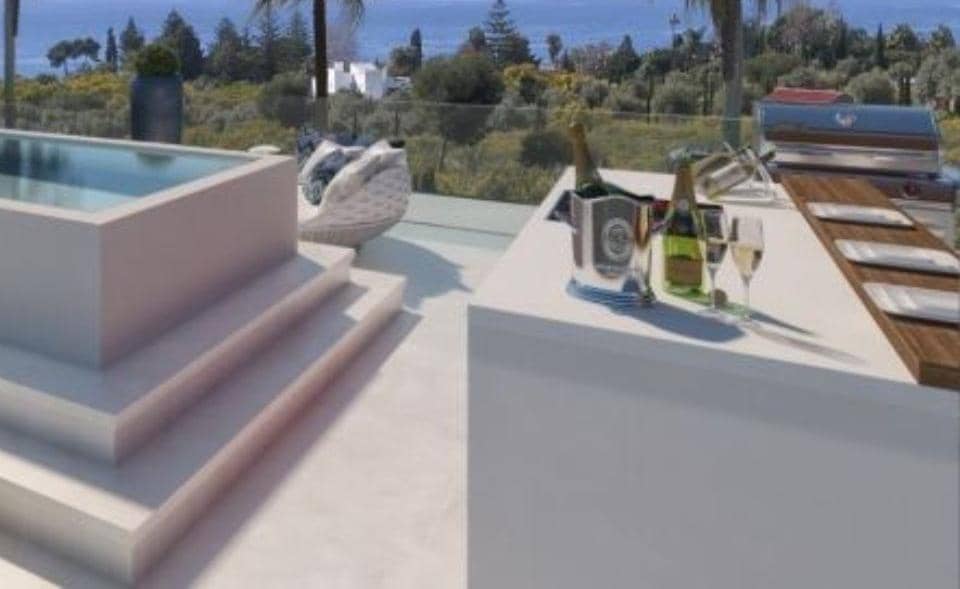 5 sypialnia Willa na sprzedaż w Marbella z basenem garażem - 1 950 000 € (Ref: 9447974)