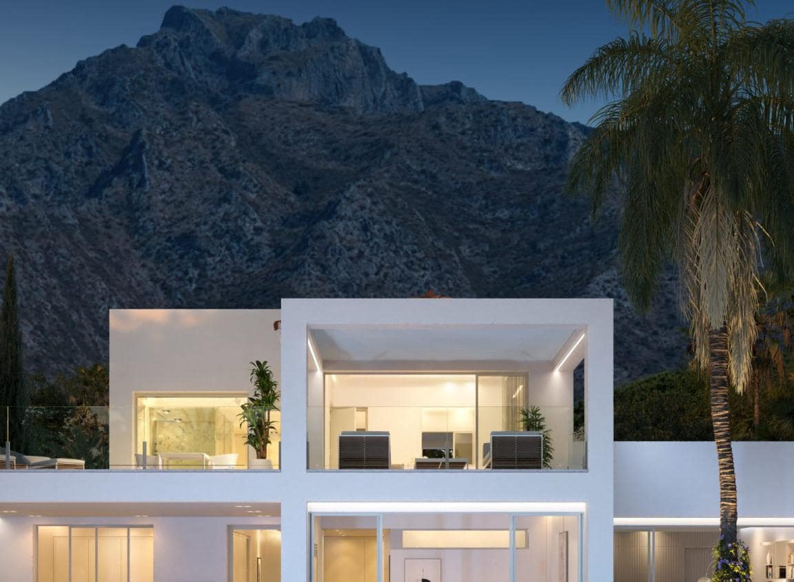 5 sypialnia Willa na sprzedaż w Marbella z basenem garażem - 3 500 000 € (Ref: 9447999)