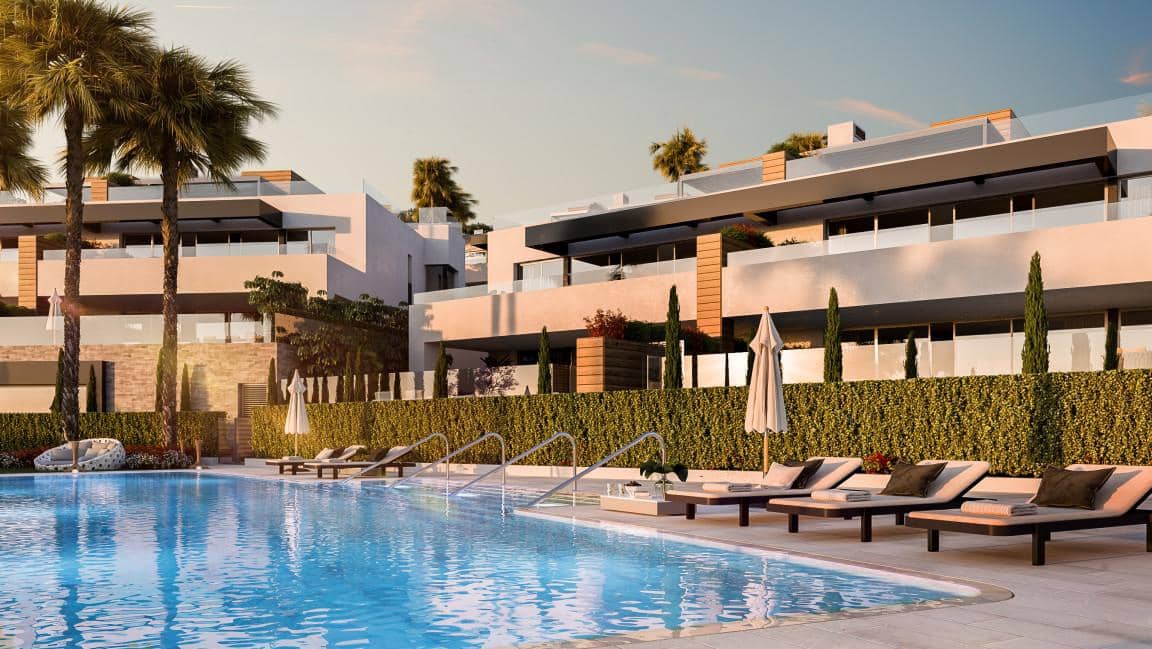 3 makuuhuone Huoneisto myytävänä paikassa Marbella mukana uima-altaan 
autotalli - 697 000 € (Ref: 9448018)