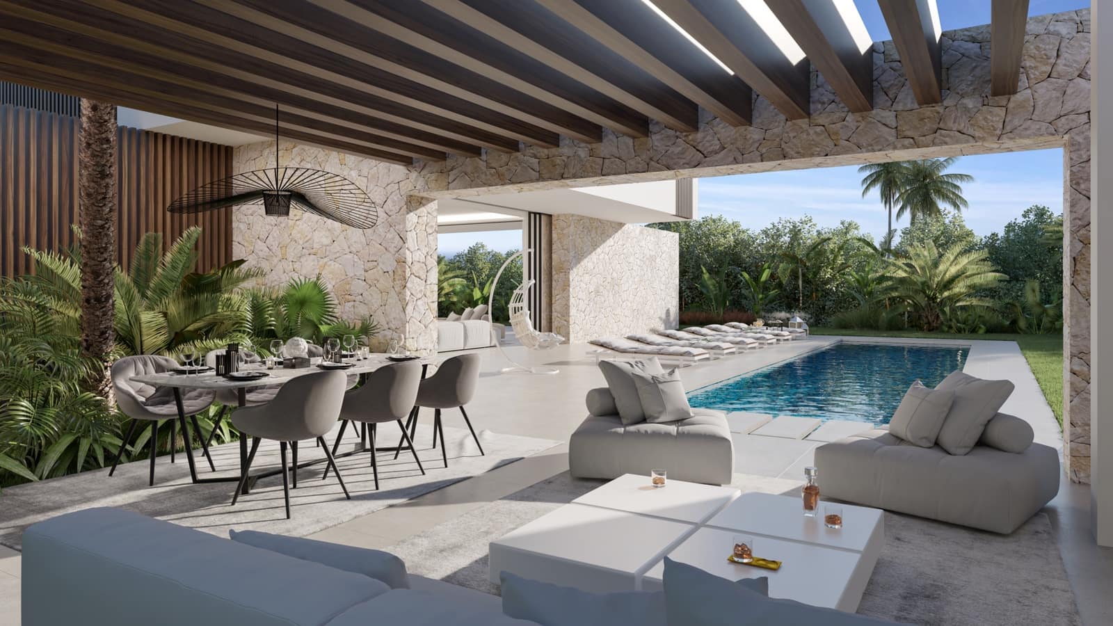 Chalet de 4 habitaciones en Marbella en venta con piscina garaje - 2.495.000 € (Ref: 9448023)