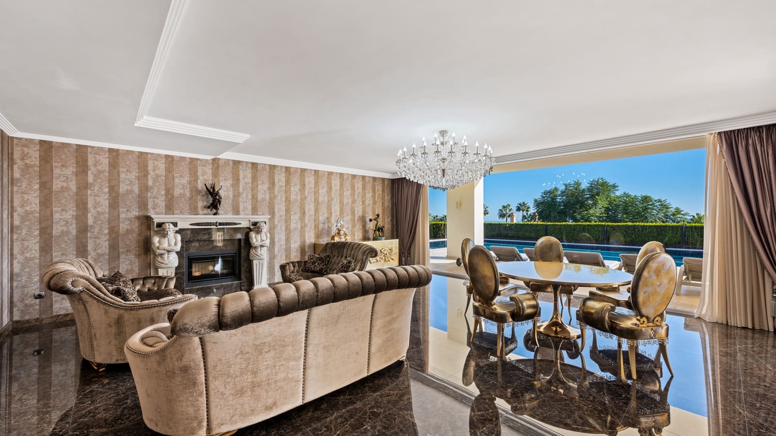 7 sypialnia Willa na sprzedaż w Marbella z basenem garażem - 6 700 000 € (Ref: 9448024)