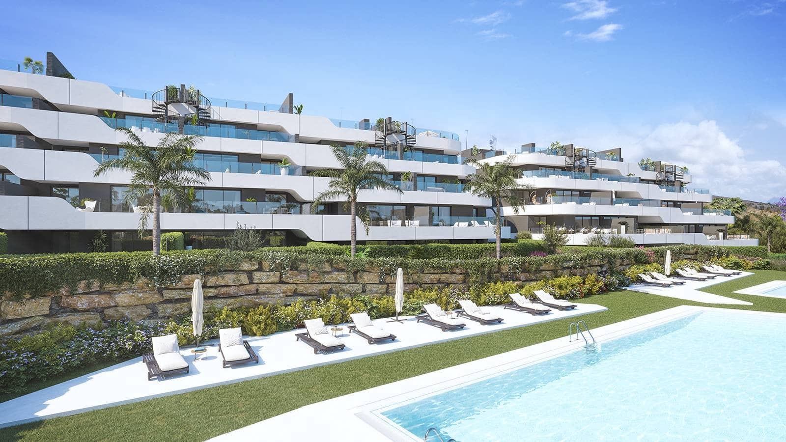 Apartamento de 2 habitaciones en Estepona en venta con piscina garaje - 248.000 € (Ref: 9448069)