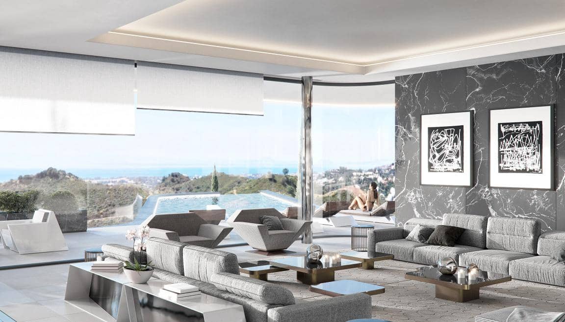 6 sypialnia Willa na sprzedaż w Marbella z basenem garażem - 7 700 000 € (Ref: 9448079)