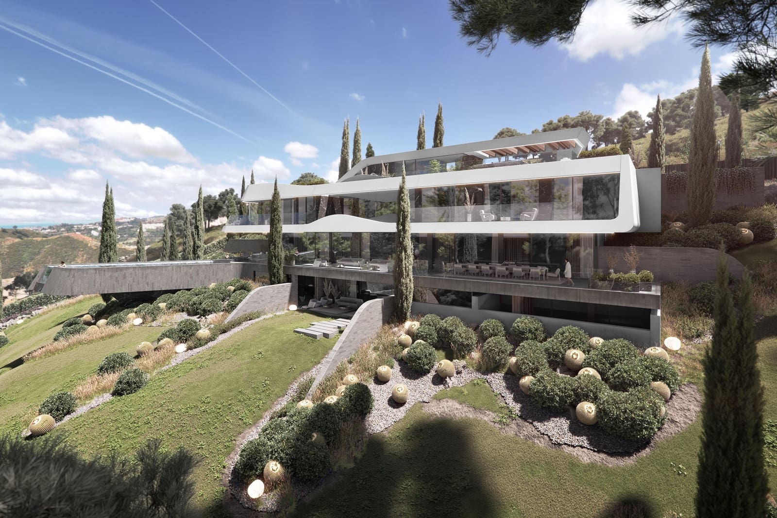 6 sypialnia Willa na sprzedaż w Marbella z basenem garażem - 7 700 000 € (Ref: 9448079)