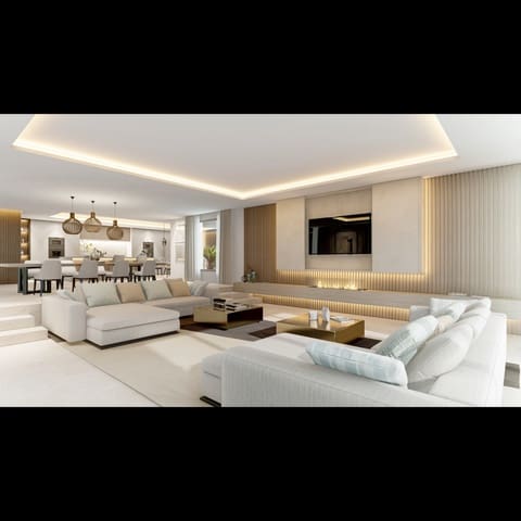 7 sypialnia Willa na sprzedaż w Golden Mile, Marbella z basenem garażem - 9 000 000 € (Ref: 9448130)