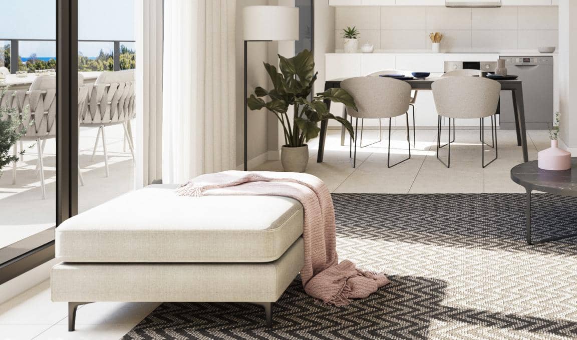 Apartamento de 2 habitaciones en Estepona en venta con piscina garaje - 198.000 € (Ref: 9448135)