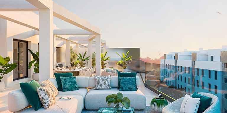 Apartamento de 2 habitaciones en Mijas Costa en venta con piscina garaje - 205.600 € (Ref: 9448223)