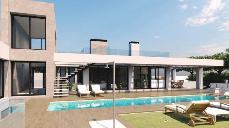 Chalet de 5 habitaciones en Mijas Costa en venta con piscina garaje - 1.850.000 € (Ref: 9448285)