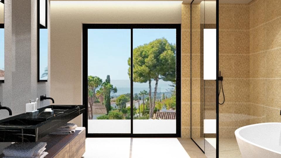 5 sypialnia Willa na sprzedaż w Marbella z basenem garażem - 3 500 000 € (Ref: 9448301)