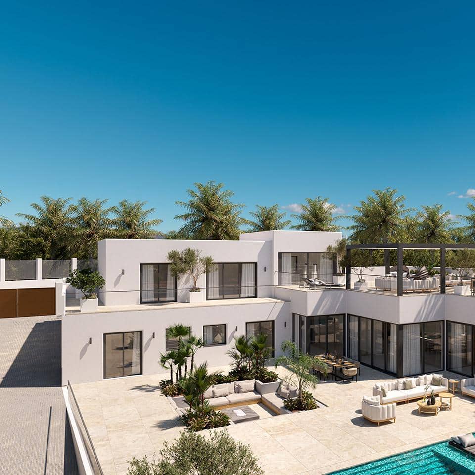 5 sypialnia Willa na sprzedaż w Marbella z basenem garażem - 3 500 000 € (Ref: 9448301)