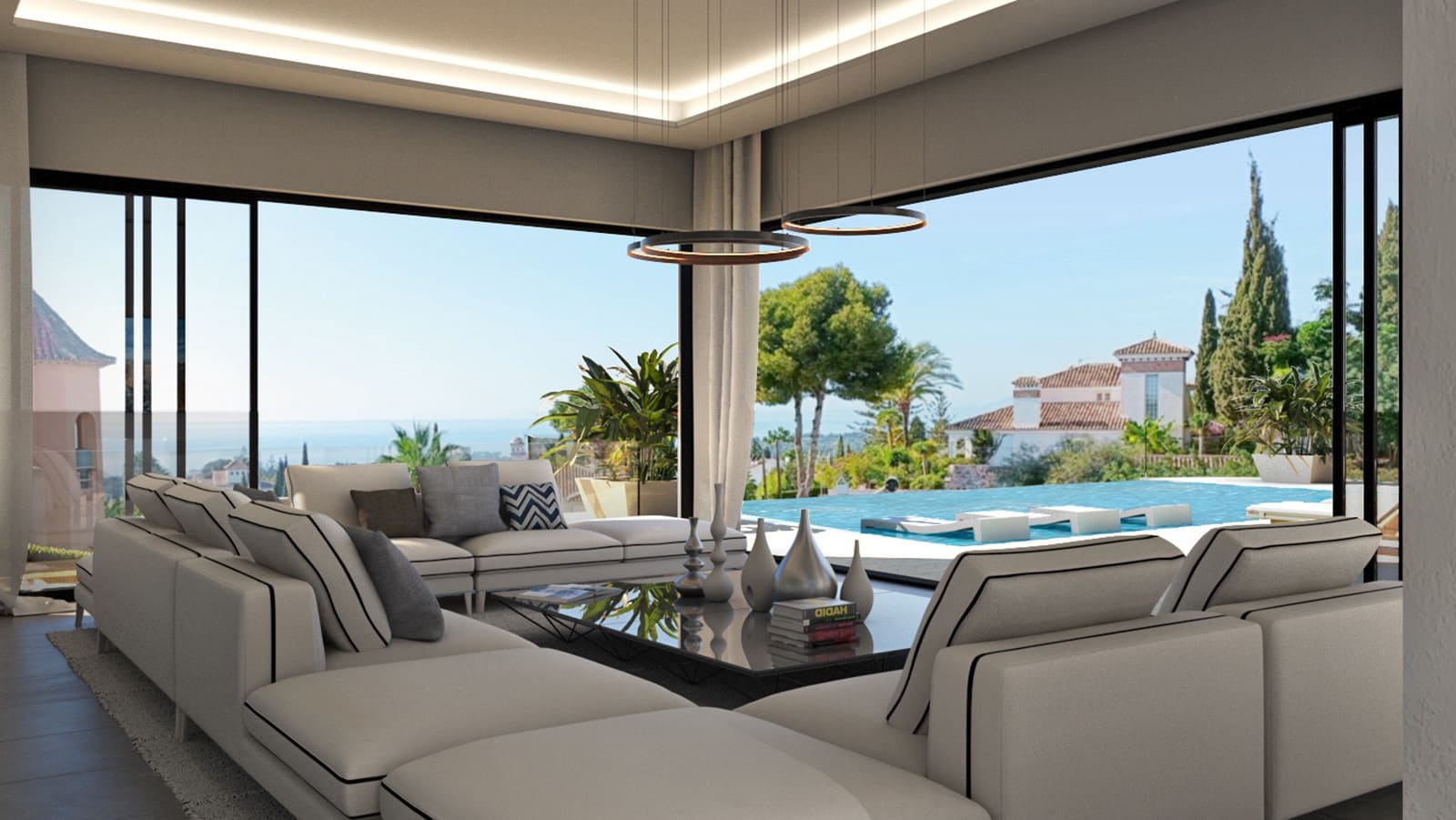 5 sypialnia Willa na sprzedaż w Marbella z basenem garażem - 3 500 000 € (Ref: 9448301)