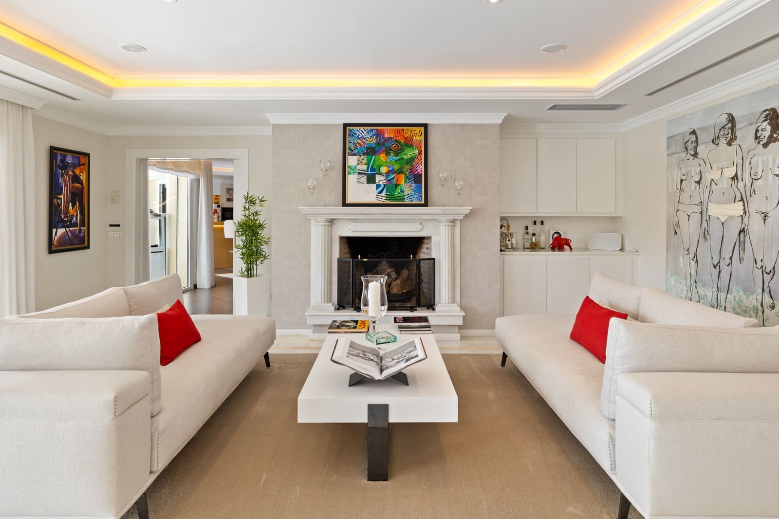 6 sypialnia Willa na sprzedaż w Marbella z basenem garażem - 6 400 000 € (Ref: 9448343)