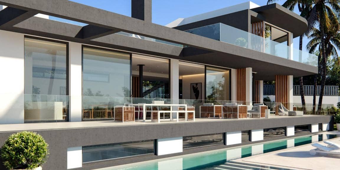 6 soverom Villa til salgs i Golden Mile med svømmebasseng garasje - € 3 600 000 (Ref: 9448374)