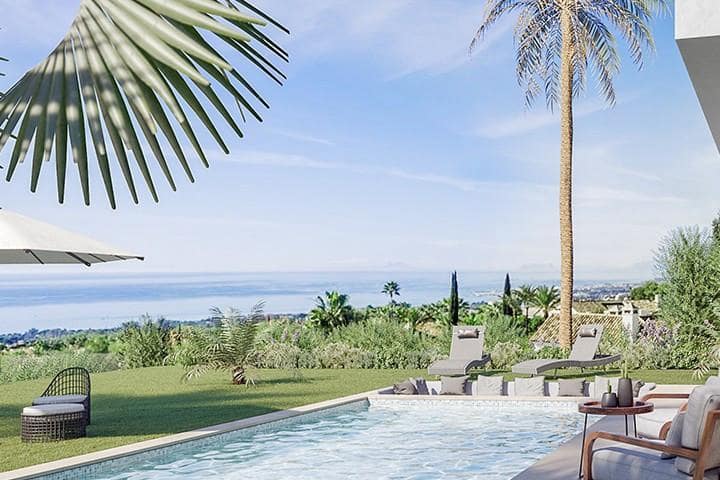 Chalet de 3 habitaciones en Manilva en venta con piscina garaje - 525.000 € (Ref: 9507052)