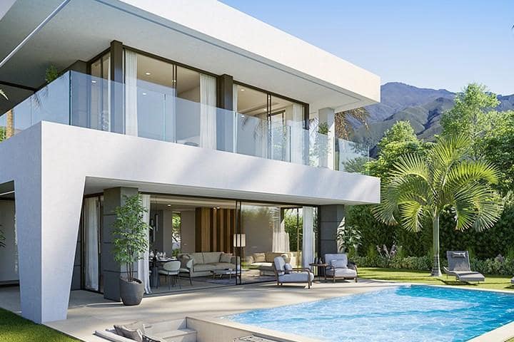 Chalet de 3 habitaciones en Manilva en venta con piscina garaje - 525.000 € (Ref: 9507052)