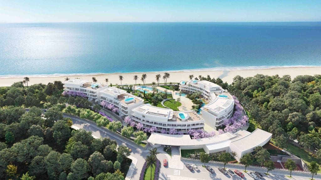 3 sypialnia Apartament na sprzedaż w Estepona z basenem garażem - 842 000 € (Ref: 9507436)