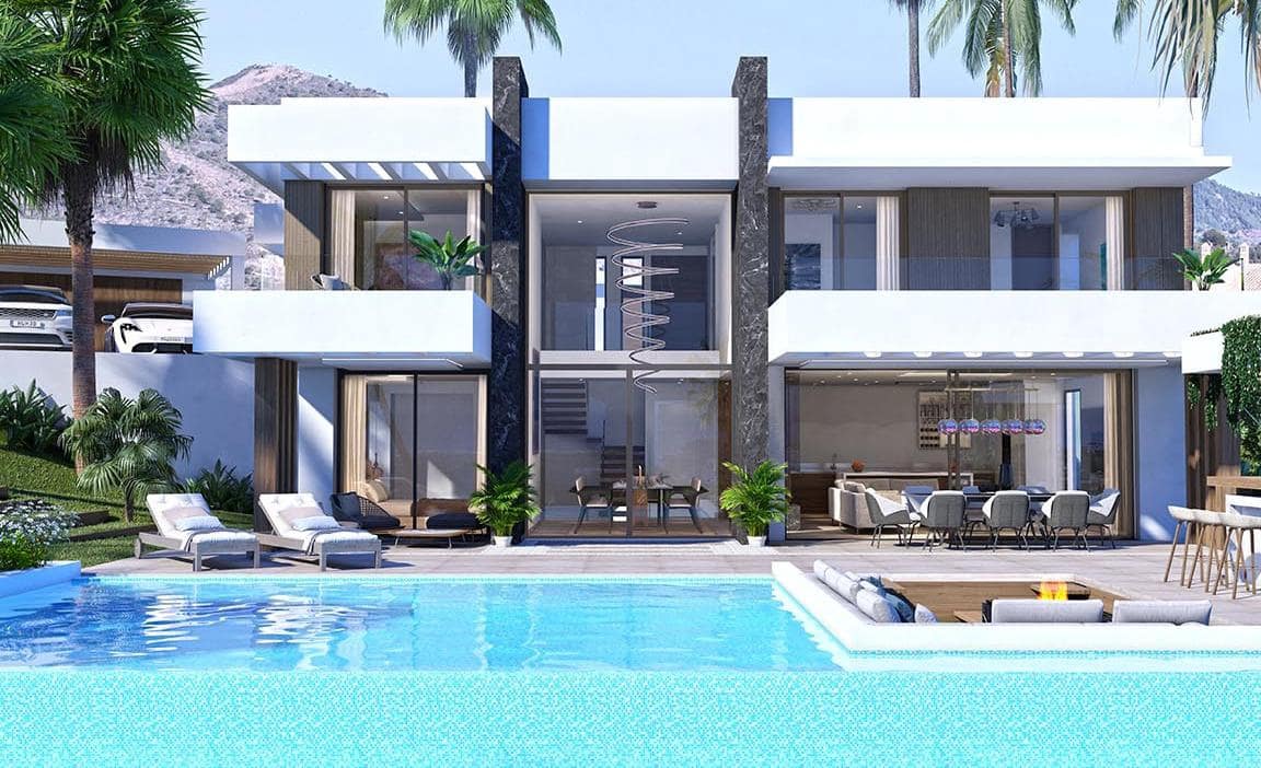 4 sypialnia Willa na sprzedaż w Marbella z basenem garażem - 1 200 000 € (Ref: 9507502)