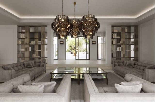 6 bedroom Villa for sale in Golden Mile, Marbella with pool garage - € 7,800,000 (Ref: 9507700)