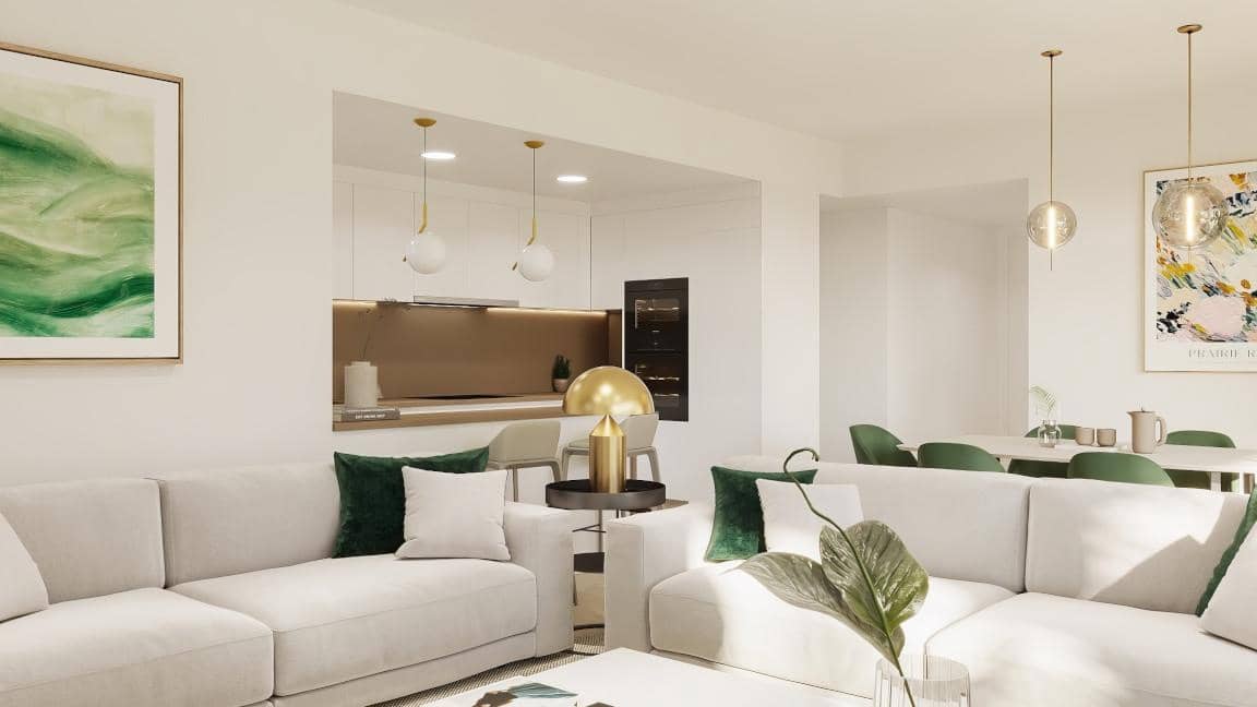 Apartamento de 2 habitaciones en Estepona en venta con piscina garaje - 335.000 € (Ref: 9507883)