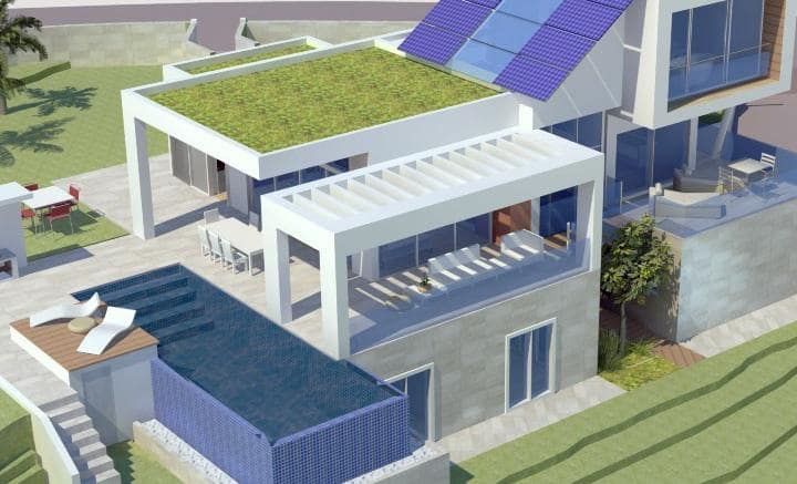 Chalet de 3 habitaciones en Mijas Costa en venta con piscina garaje - 625.000 € (Ref: 9553514)