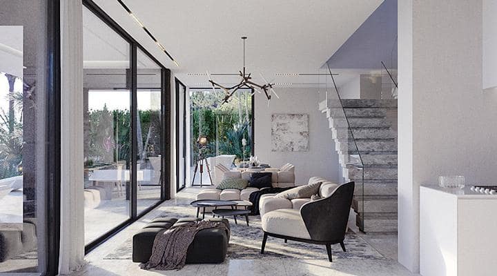 3 Zimmer Villa zu verkaufen in Estepona mit Pool Garage - 650.000 € (Ref: 9553728)