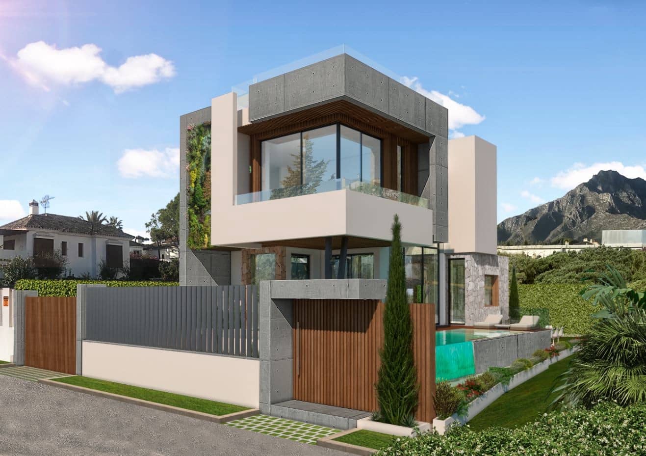4 camera da letto Villa in vendita in Marbella con piscina garage - 4.176.000 € (Rif: 9553805)