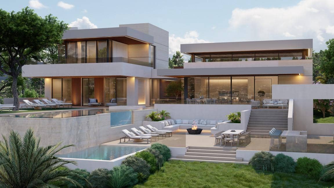 Chalet de 4 habitaciones en Marbella en venta con piscina garaje - 4.995.000 € (Ref: 9553961)