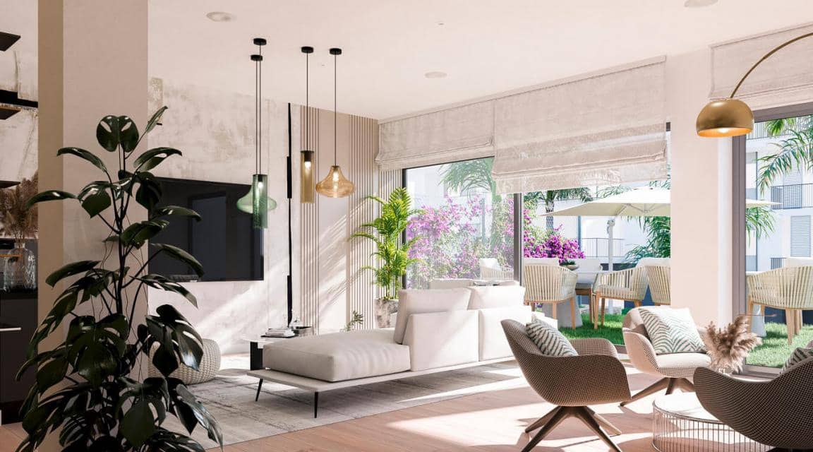 Apartamento de 3 habitaciones en Estepona en venta con piscina garaje - 255.500 € (Ref: 9553990)