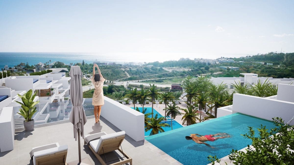 Apartamento de 3 habitaciones en Estepona en venta con piscina garaje - 445.000 € (Ref: 9553994)