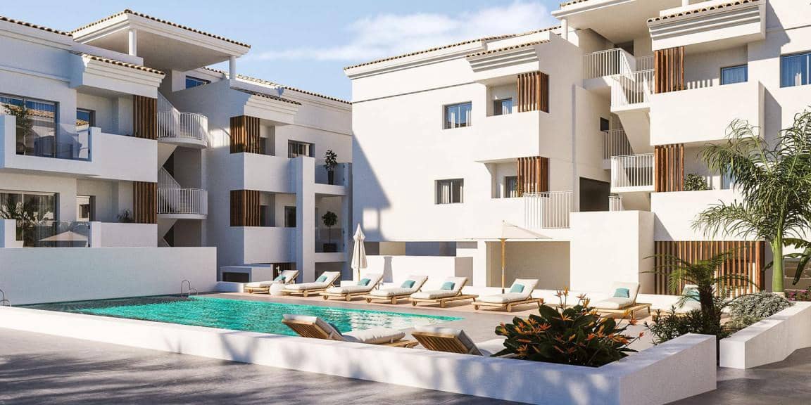 2 Zimmer Apartment zu verkaufen in Mijas Costa mit Pool Garage - 239.000 € (Ref: 9554050)