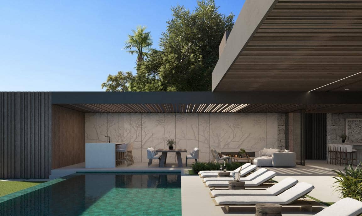 Chalet de 6 habitaciones en Marbella en venta con piscina - 6.850.000 € (Ref: 9554061)