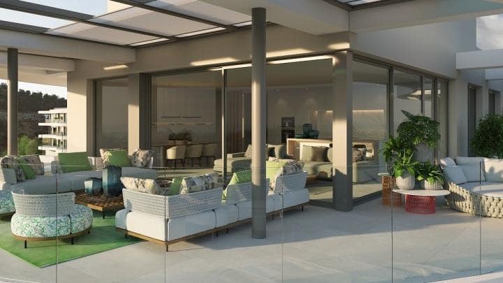 2 makuuhuone Huoneisto myytävänä paikassa Marbella mukana uima-altaan 
autotalli - 629 000 € (Ref: 9725390)