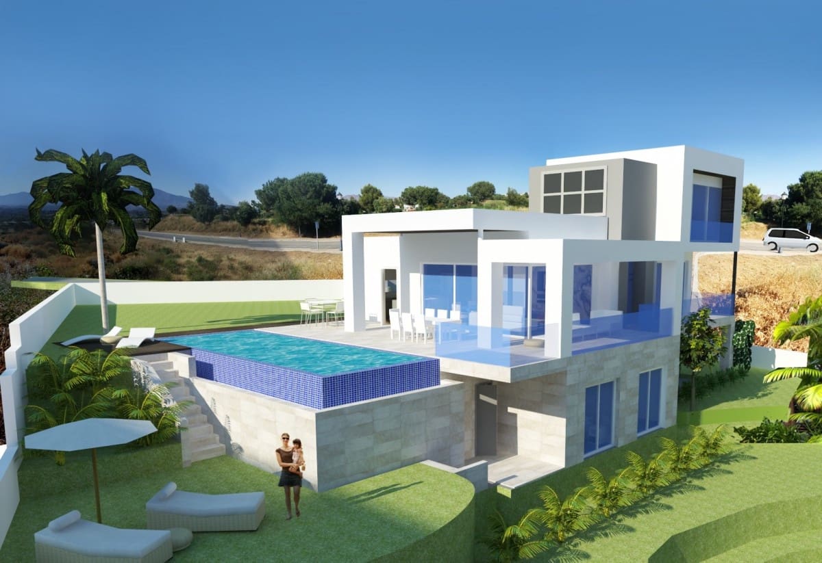 Chalet de 4 habitaciones en Mijas Costa en venta con piscina garaje - 695.000 € (Ref: 9725416)