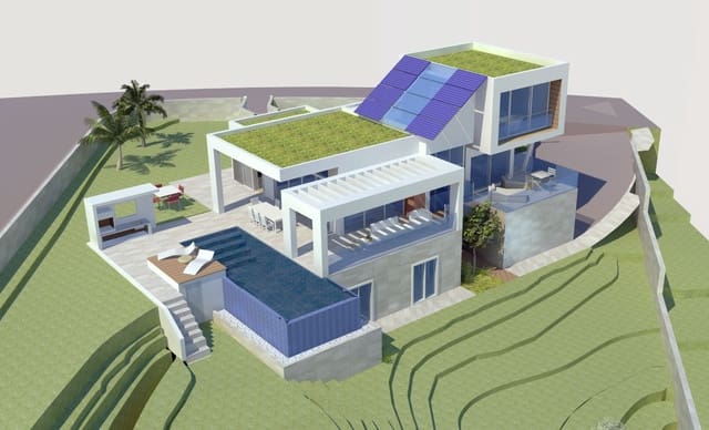 3 soverom Villa til salgs i Mijas Costa, Mijas med svømmebasseng garasje - € 625 000 (Ref: 9725417)