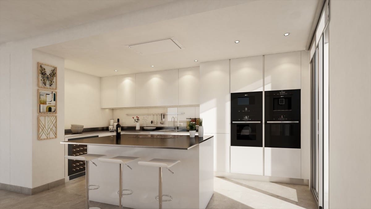 2 soveværelse Lejlighed til salg i La Cala de Mijas med swimmingpool - € 399.000 (Ref: 9725465)