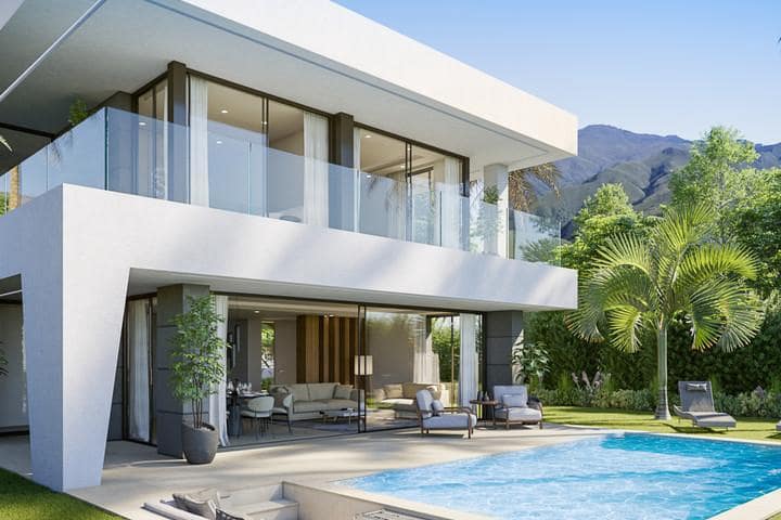 3 soveværelse Villa til salg i Manilva med swimmingpool garage - € 525.000 (Ref: 9725613)